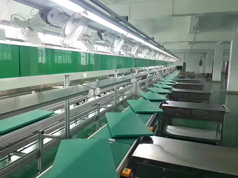 电器倍速链组装线
