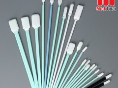 海绵 布头 超细纤维工业无尘净化棉签擦拭棒厂家推荐深圳美迪帝