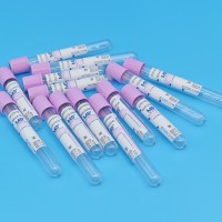 紫色管帽含EDTA-K2/EDTA-K3抗凝剂PET材质真空采血管_抽血管_血常规管